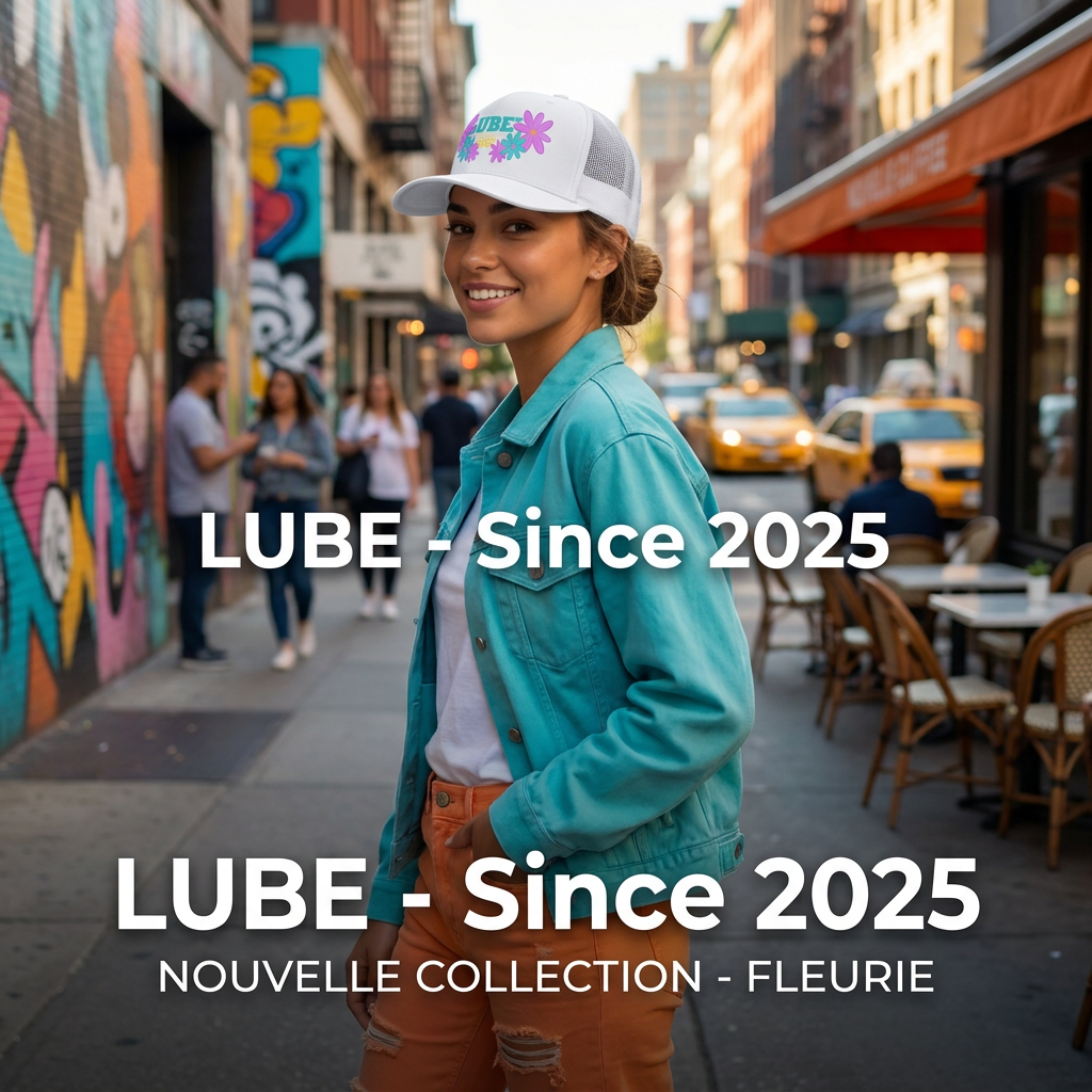 Casquette Trucker - Fleurie