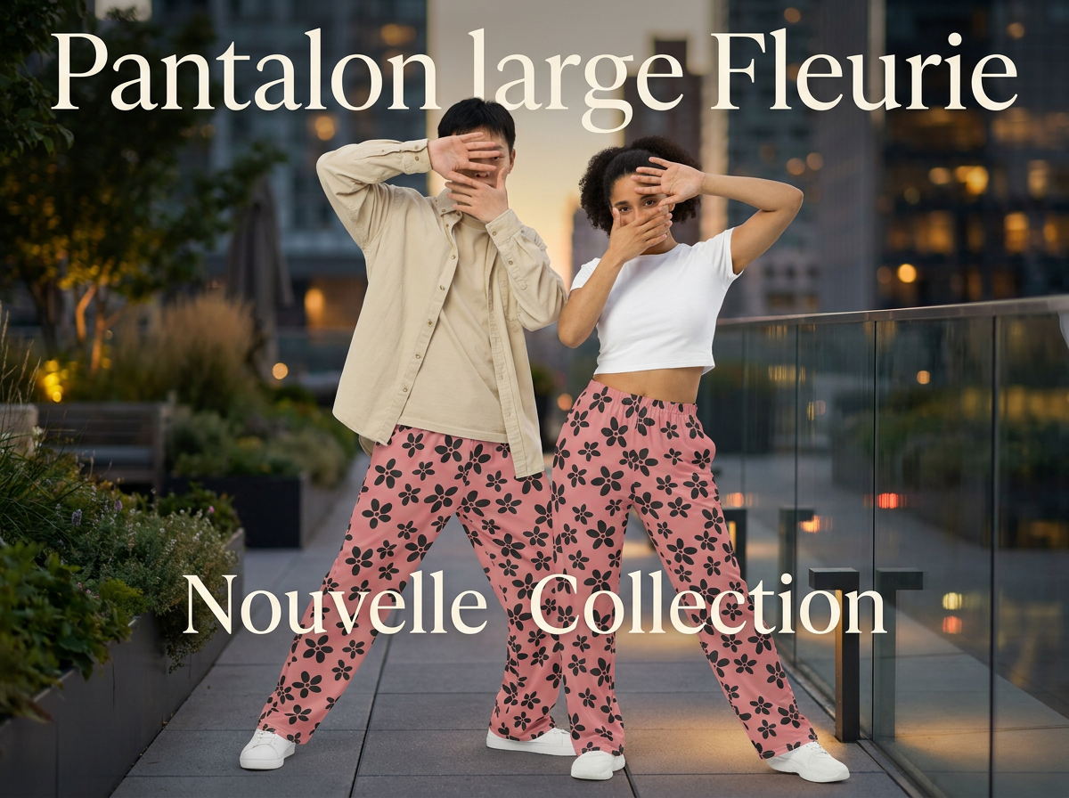 STAND DES PANTALONS LARGES